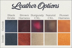 Aegis Leather Colors