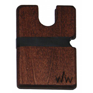 WoodenWallet Deep Brown