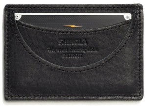 Shinola Card Wallet Black