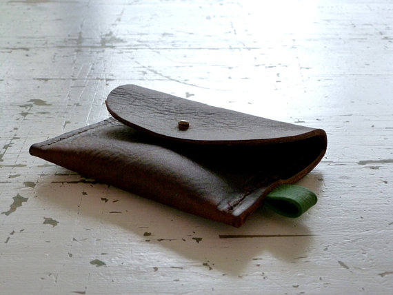 Tresizeverse Oiled Leather Wallet Closed